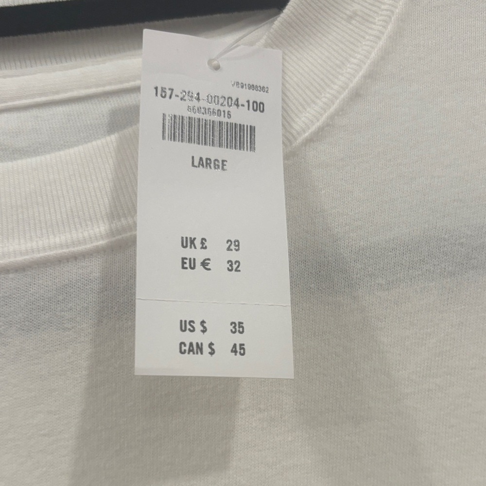 Abercrombie, skier, champagne, graphic, new tags, size, large T-Shirt - Picture 3 of 4